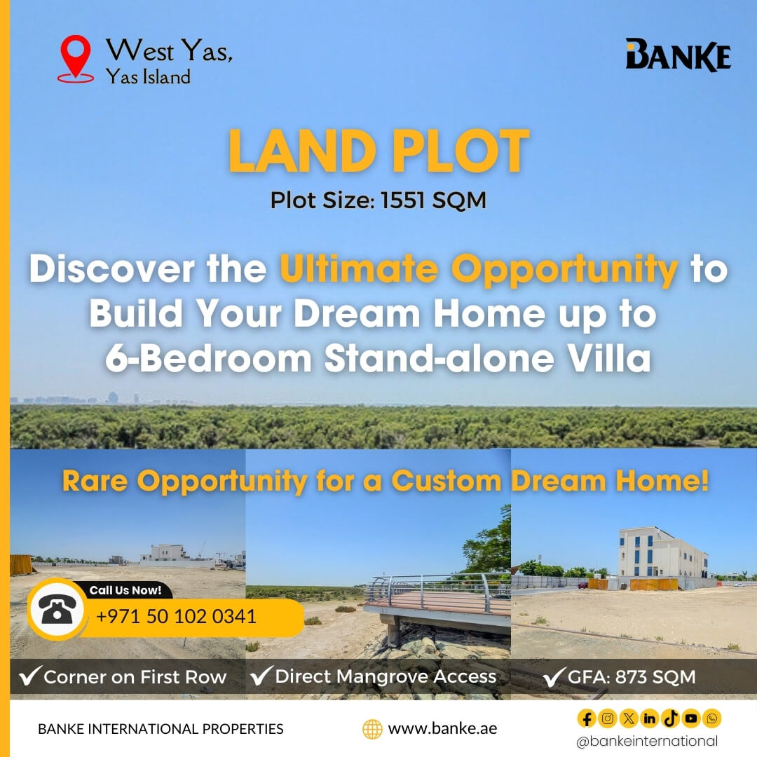 Exceptional Land Plot on West Yas Island