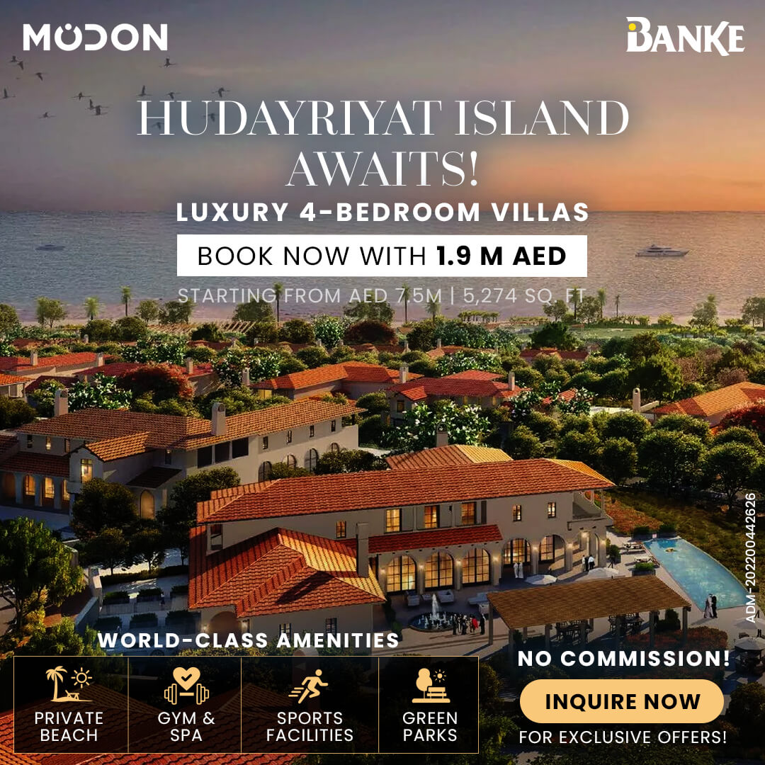 Hudayriyat Island Villas by Modon